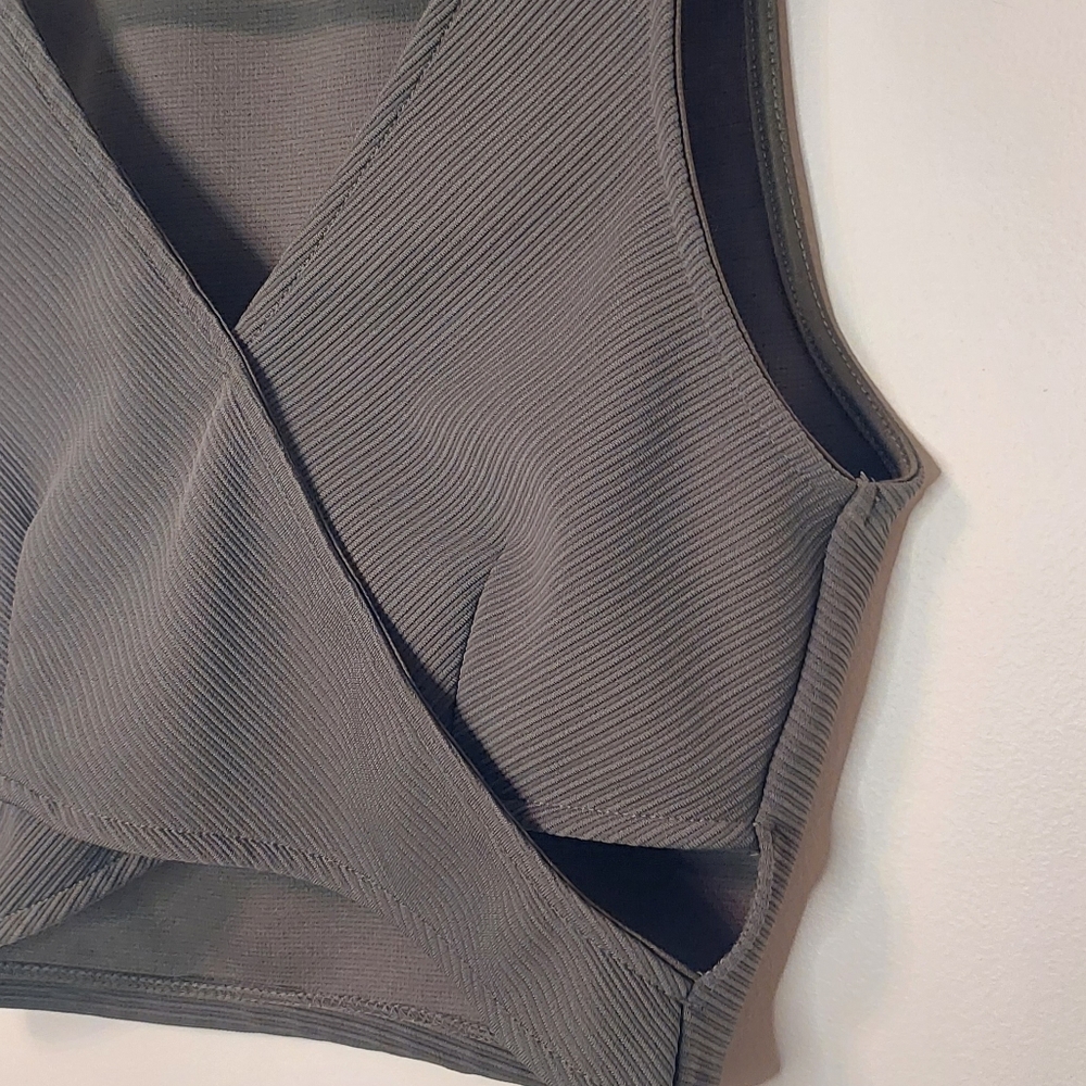 Charlotte Russe Olive Green Sports Bra - Picture 3 of 6